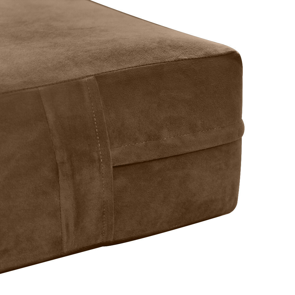 Knife Edge 6″ FULL 75x54x6 Velvet Indoor Daybed Mattress |COVER ONLY|-AD308