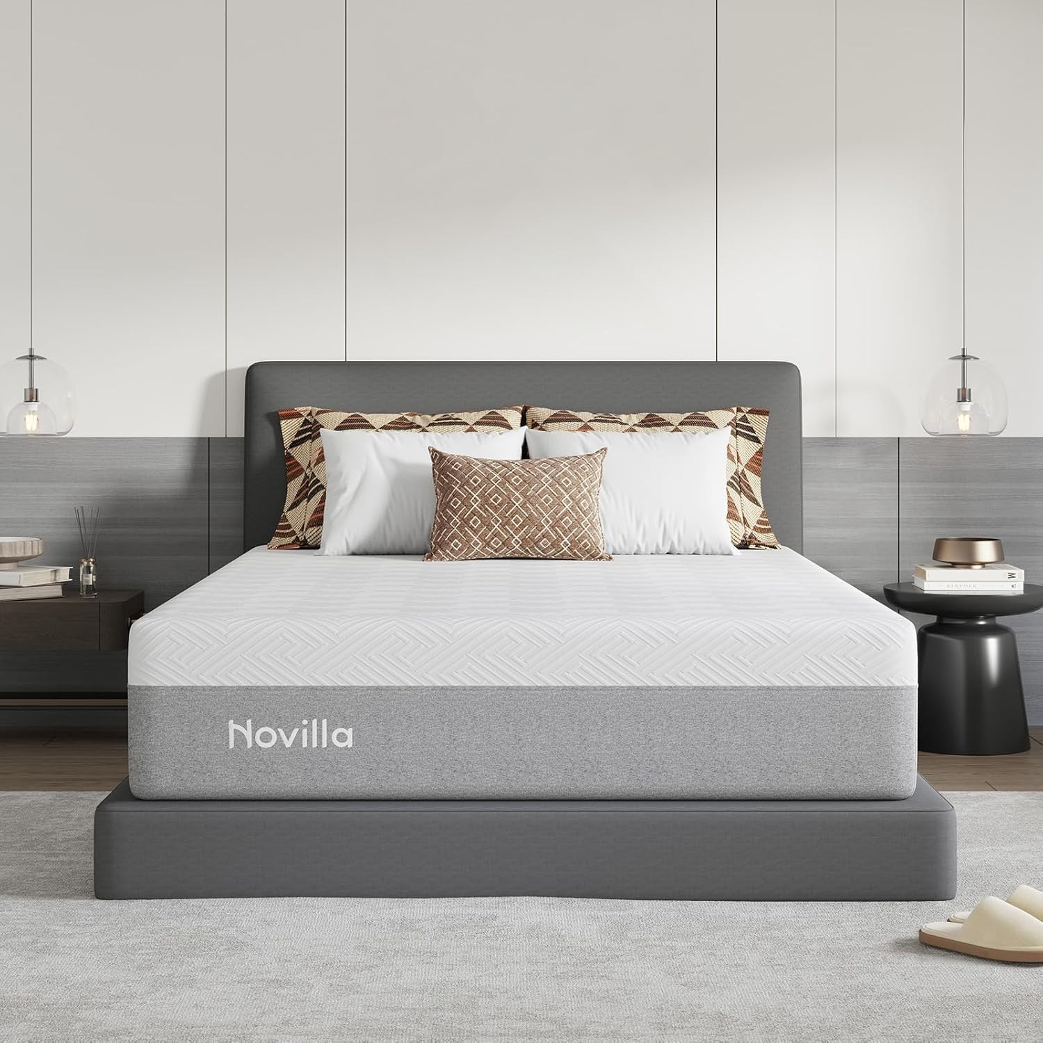 Twin XL Mattress 6-Inch Gel Memory Foam Mattress Cool Night Sleep & Pressure