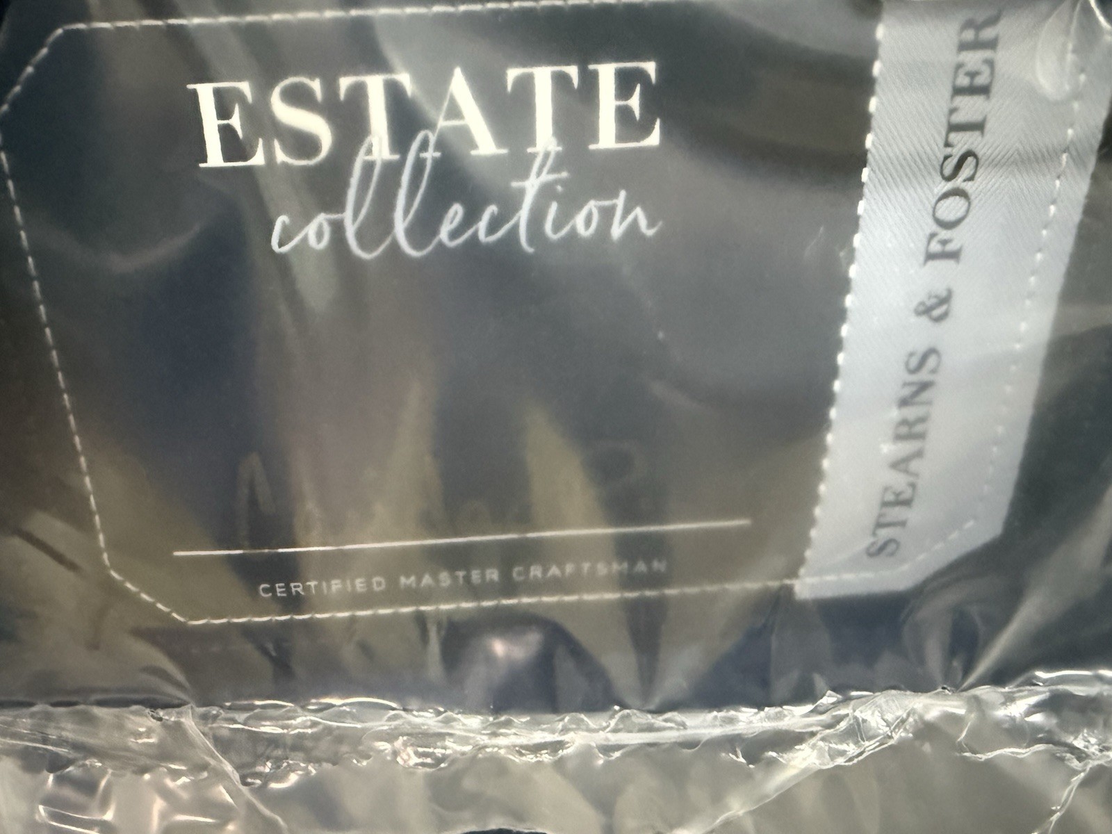 STEARNS AND FOSTER ESTATE FIRM SPLIT KING MATTRESS FREE SHIP!