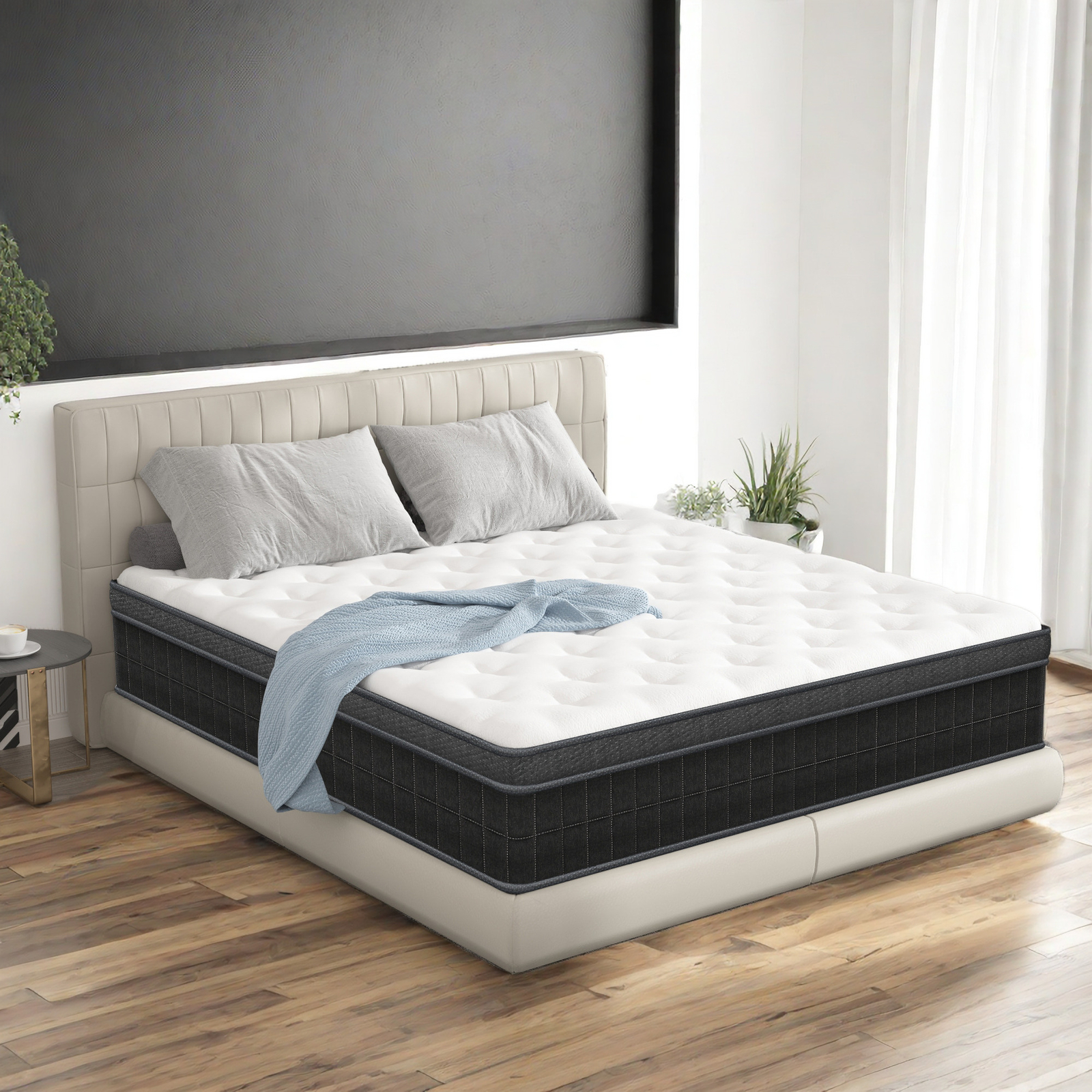 10″12″14″ Memory Foam Hybrid Spring Mattress Twin Full Queen King Size in a Box