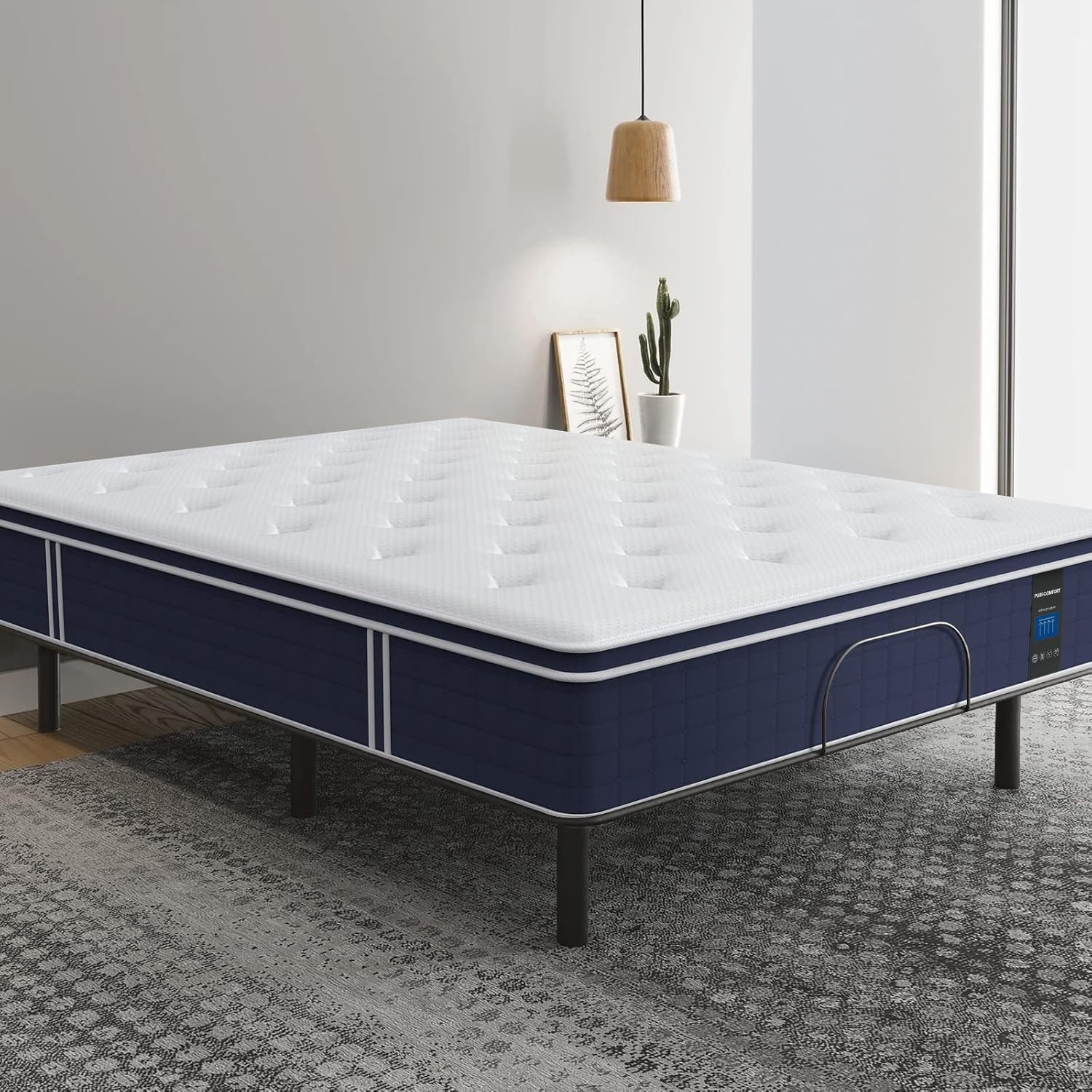 Firm Twin Mattress for Adults in a , 12 Inch Twin Bed Mattress with Extra Lum…