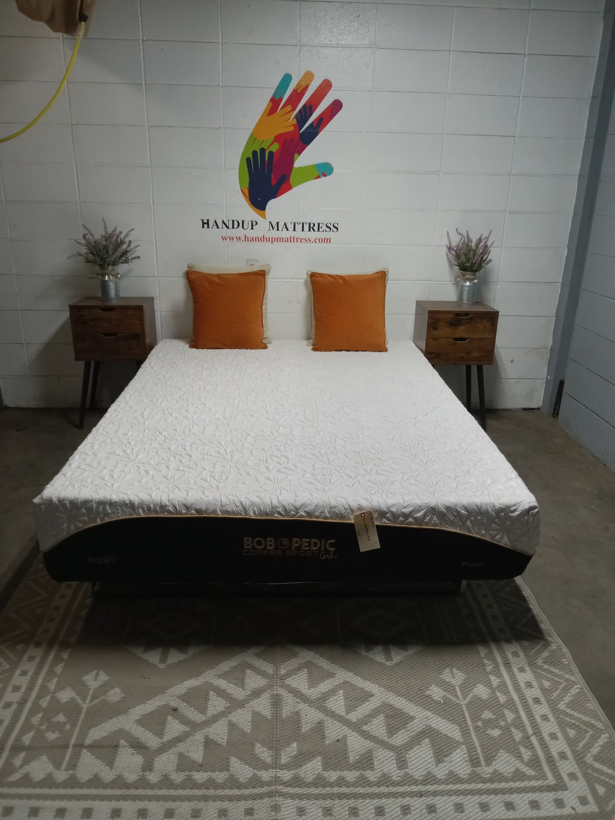 Bob-O-Pedic | Copper Sport Gel Firm | 11.5” Queen Mattress