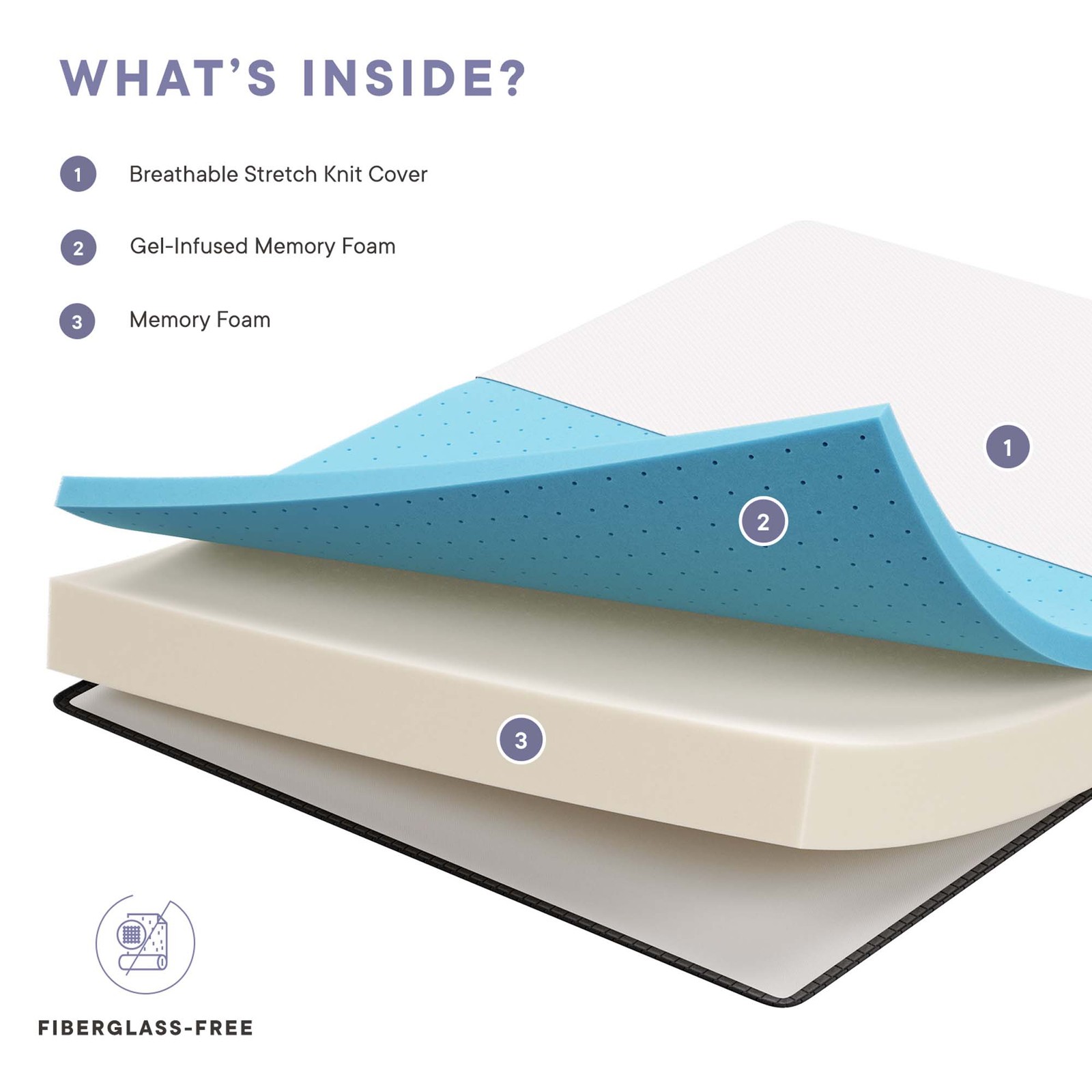 Modway 8″ Cool Gel-Infused Firm Queen Memory Foam Mattress With 10 Year Warranty