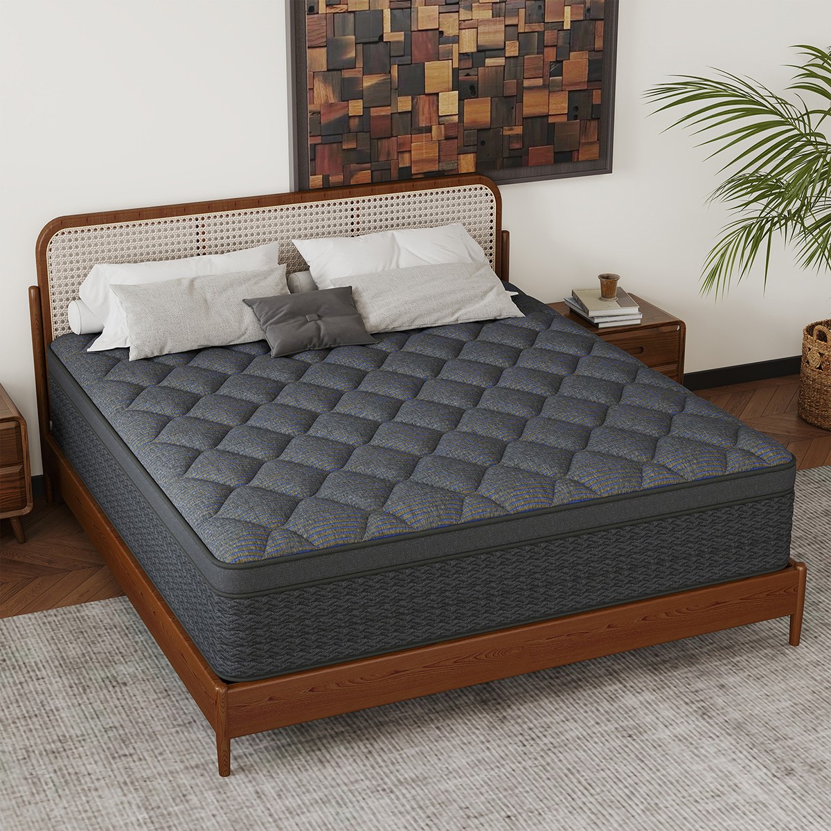 12/14 Inch Gel Memory Foam Hybrid Spring Mattress Twin Full Queen King In A Box