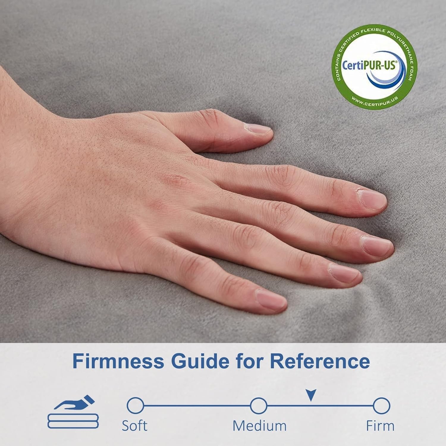 Waterproof Tri-Fold Mattress for Guests – 25×75 Inch, CertiPUR Certified