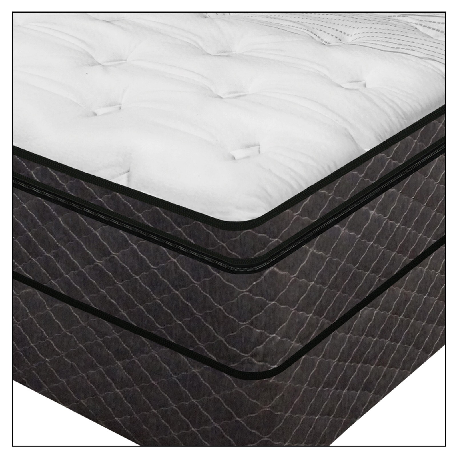 Split Flex Top Adjustable Air Bed mattress + Flippable Internal Topper!