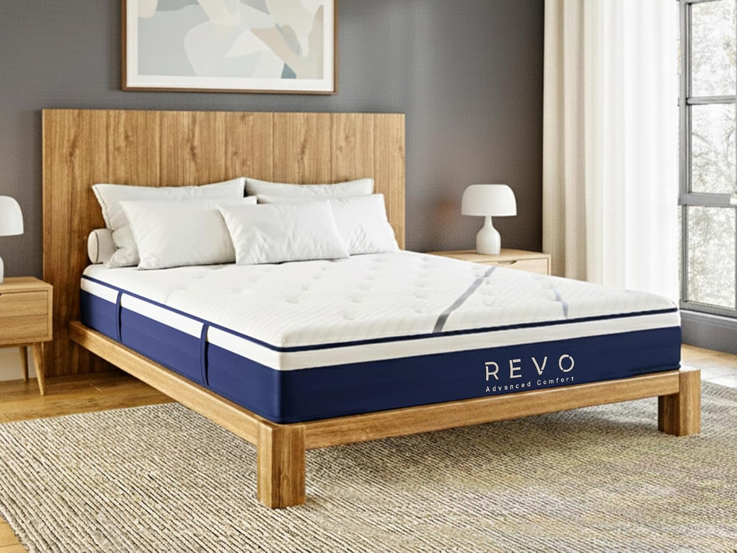 Sleep 10″ Cooling Hybrid Mattress – Gel Memory Foam & Innerspring Support