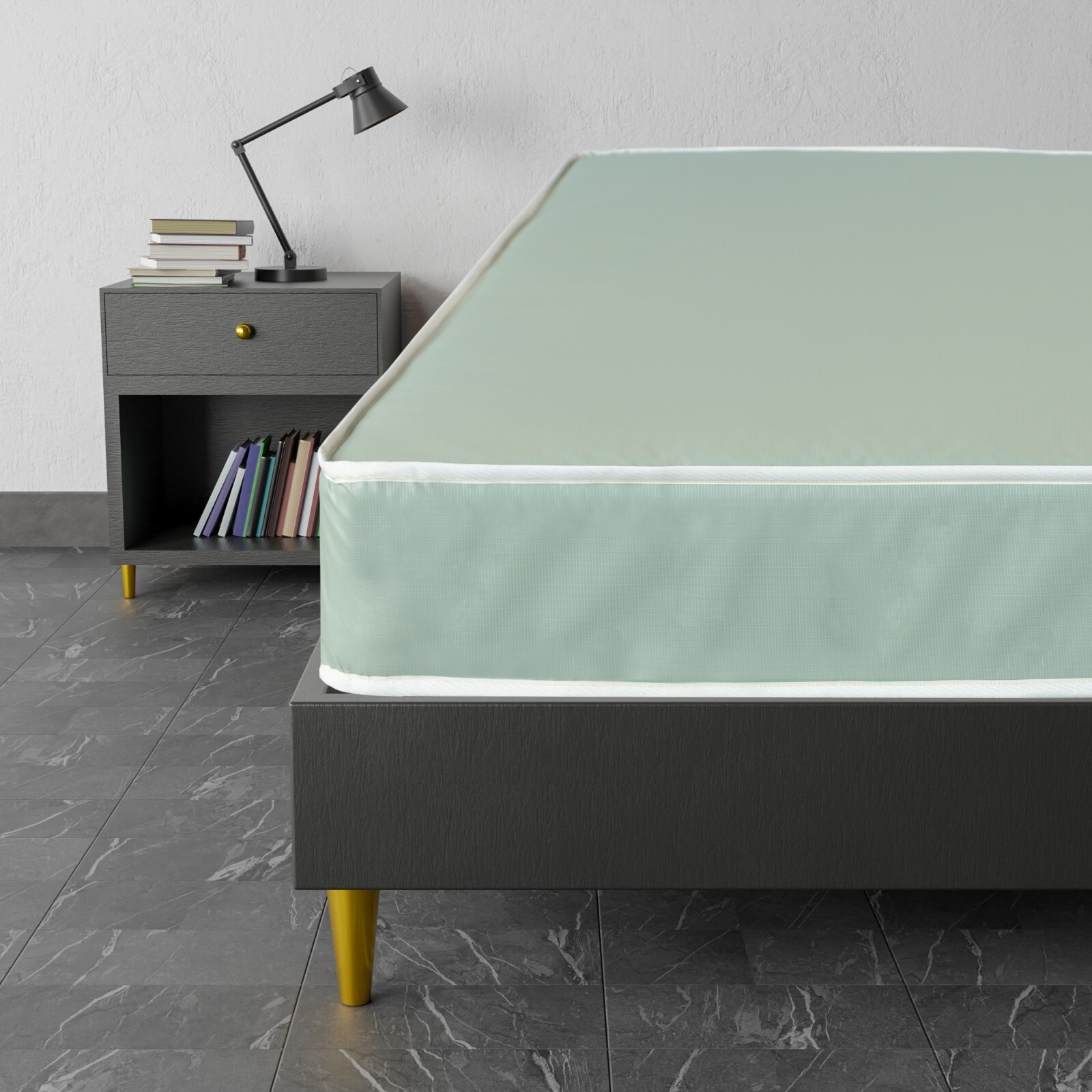 Continental Sleep, 9-Inch Water Proof Vinyl Medium Firm Pocket Coil Mattress