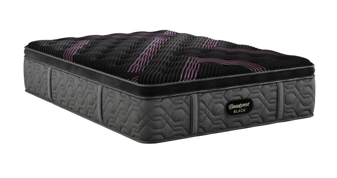 King Simmons Beautyrest Black Series 2 Plush Pillow Top Mattress MSRP $3699