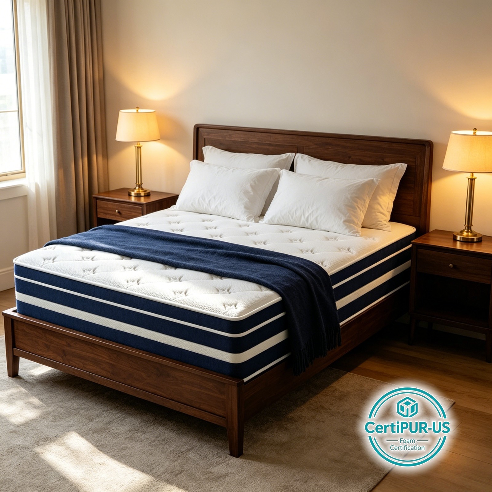 10/12/14″ Twin Full Queen KingHybrid Mattress in a Box Gel Memory Foam Mattress