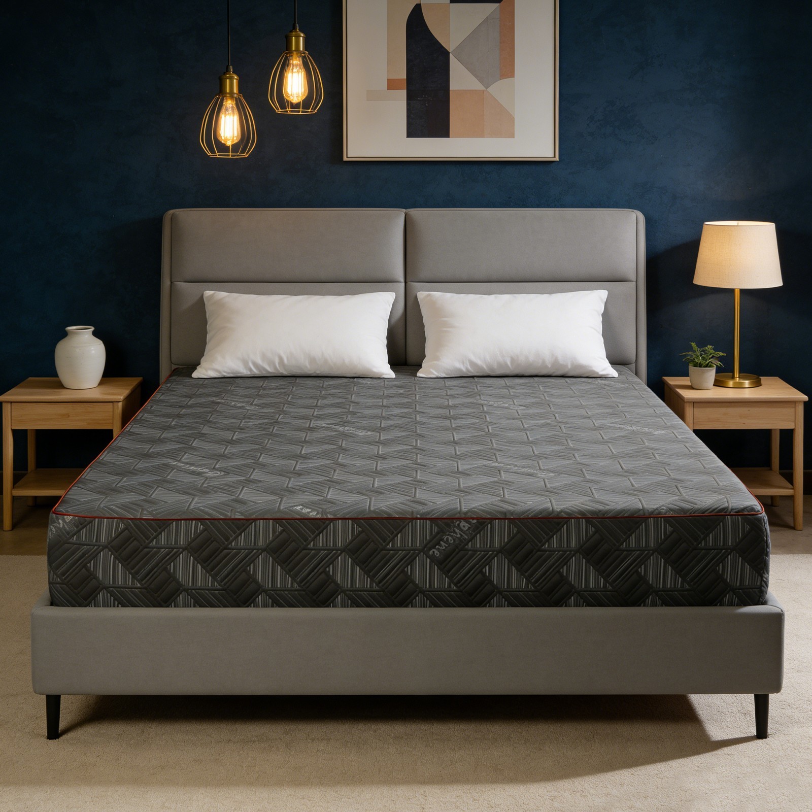 10 Inch Queen Size Mattress Breathable & Sterilizing, High Rebound Foam Comfort