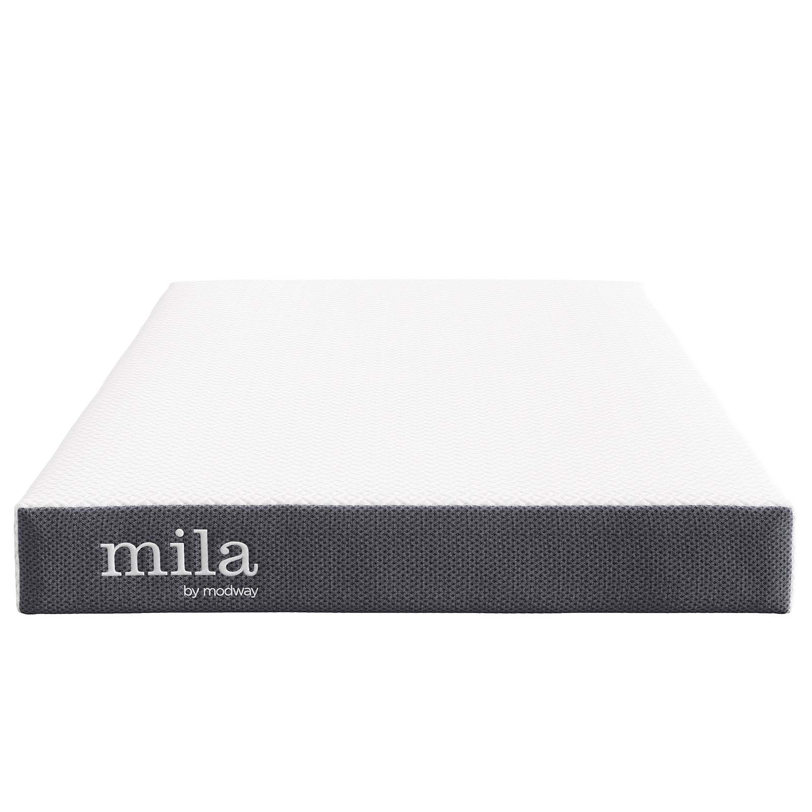 Modway 6″ Dual-Layer Twin Size Firm Memory Foam Mattress With 10-Year Warranty