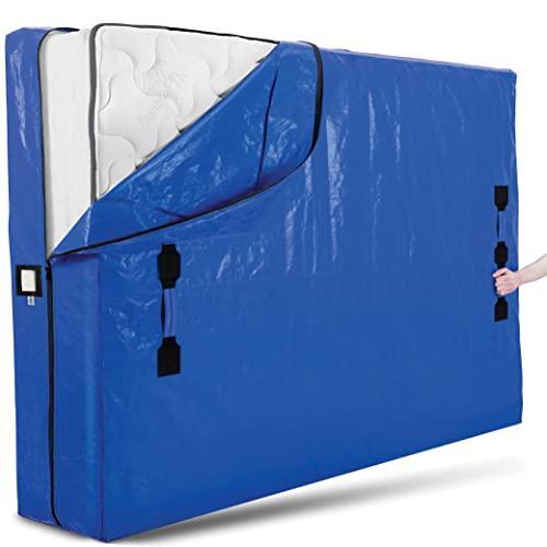 Mattress Bags for Moving with 8 Handles – Full Size – Extra-Thick Mattress Bag