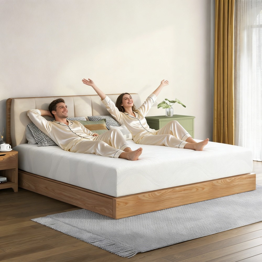 10″ Full Memory Foam Mattress, Cooling Green Tea Gel, CertiPUR-US Certified