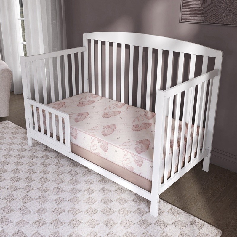 Twilight Crib Mattress Innerspring Waterproof Hypoallergenic Firm Support 5in US