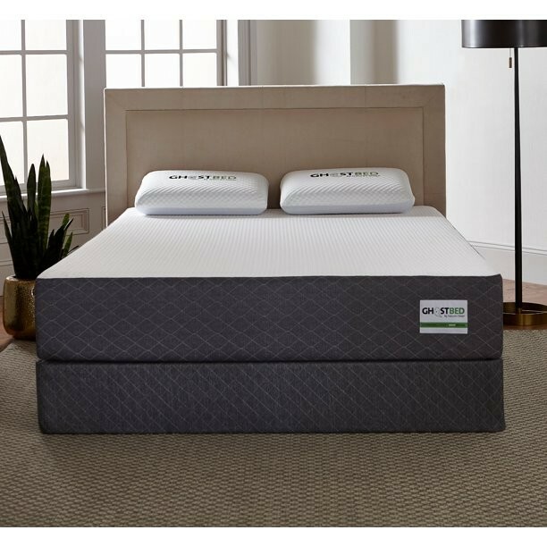 Luxe 13 in. Medium Firm Gel Memory Foam Pillow Top Cooling Mattress