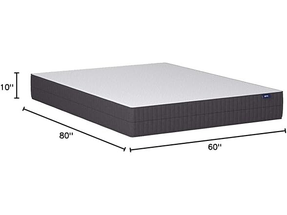 Sweetnight 10 Inch Queen Pillow Top Mattress White