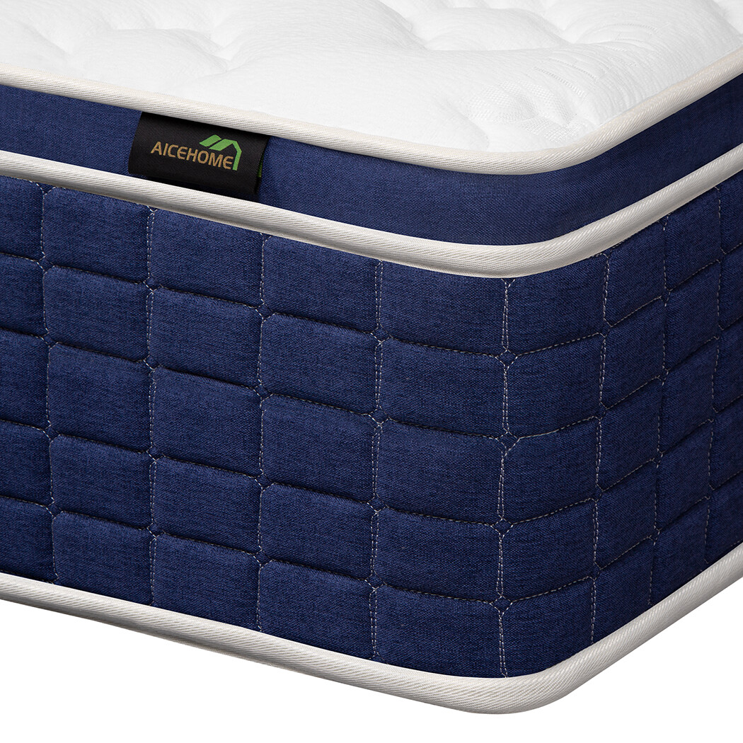 12″ Memory Foam Mattress Hybrid Innerspring Twin Full Queen King Bed in a Box