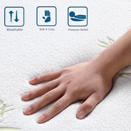 Giantex HT1121 Convertible Tri-folding Foam Mattress