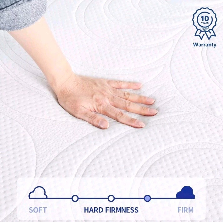 Olee Sleep Twin Mattress 10 Inch Gel Memory Foam Mattress Twin Size