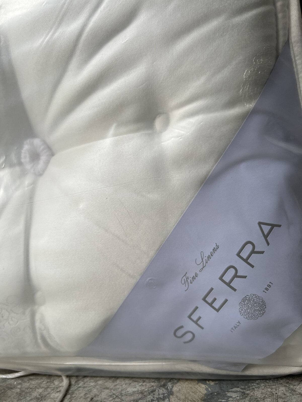 SFERRA FILIGRANA FIRM QUEEN MATTRESS NEW LUXURY CLOSEOUT FAST SHIP