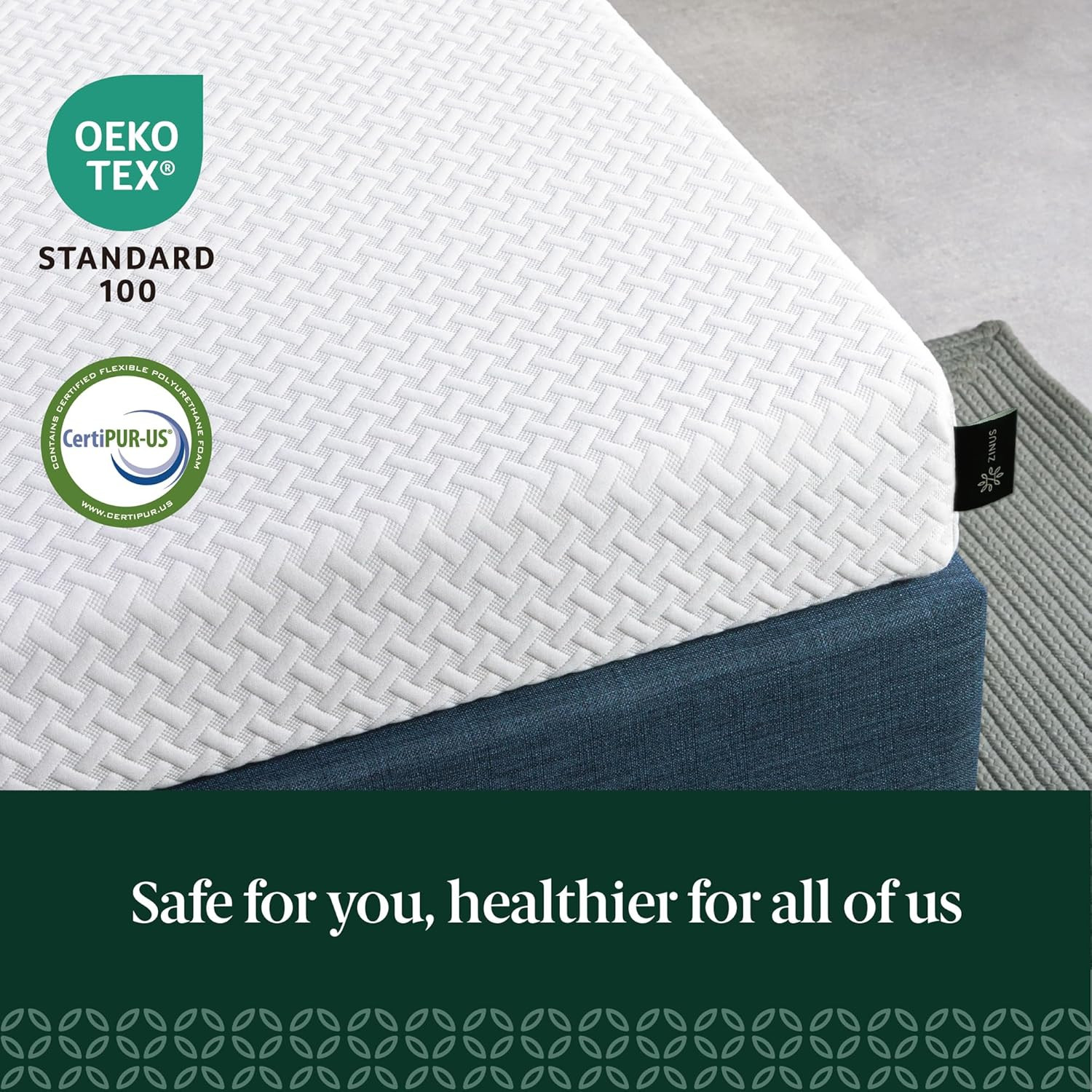 6 Inch Queen Cooling Essential Memory Foam Mattress [Newversion], Fiberglass Fre