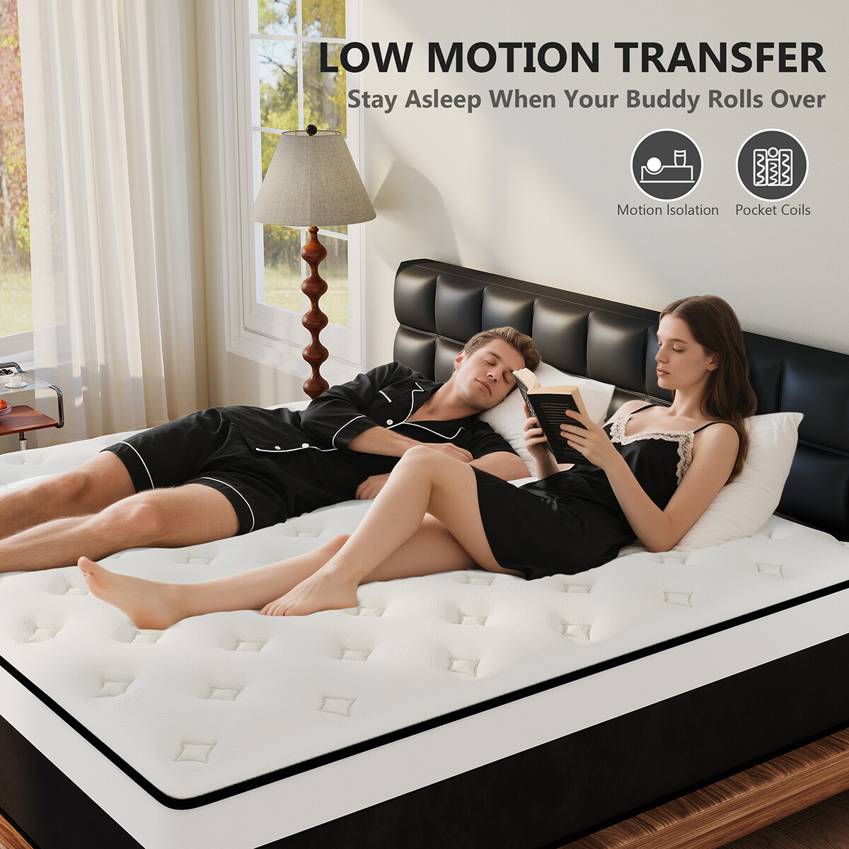 12/14 Inch Luxury Memory Foam Mattress Twin Full Double Queen King Size in a box