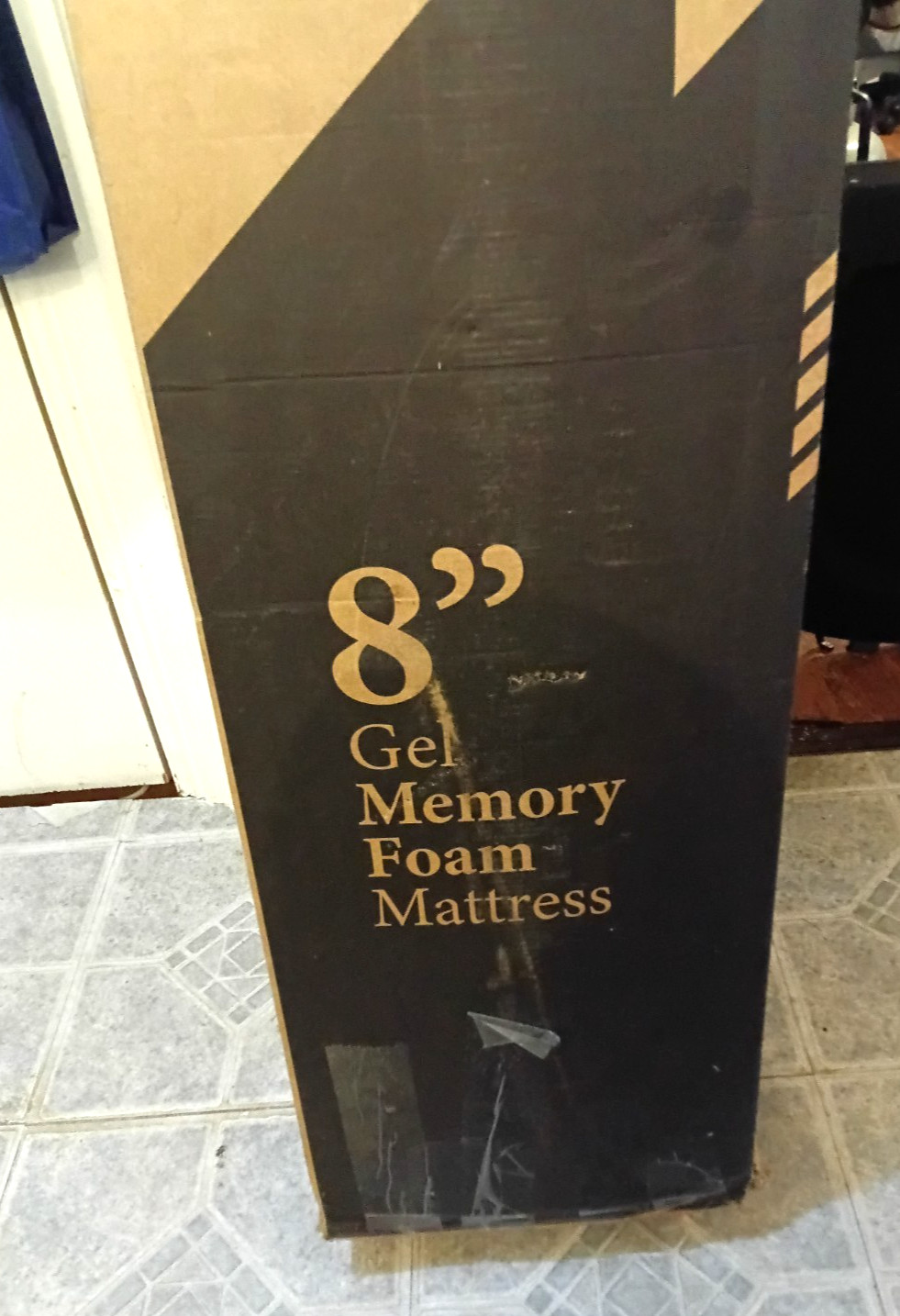 Nap Queen Elizabeth 8″ Gel Memory Foam Mattress Size Full Not Queen NEW