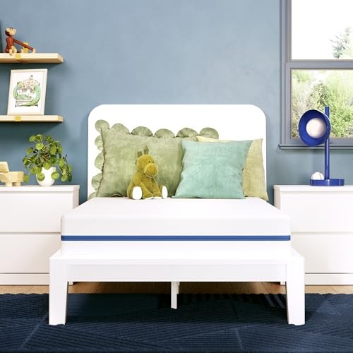 Nectar Kids 8” – 2-Sided Design for Growing Children – Pressure Twin Mattress