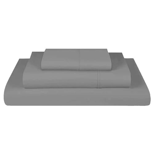 Narrow Twin Size Cot Sheet 31″ x 75″ x 9″ – 3 Cot Sheet 31″x 75″ Dark Grey