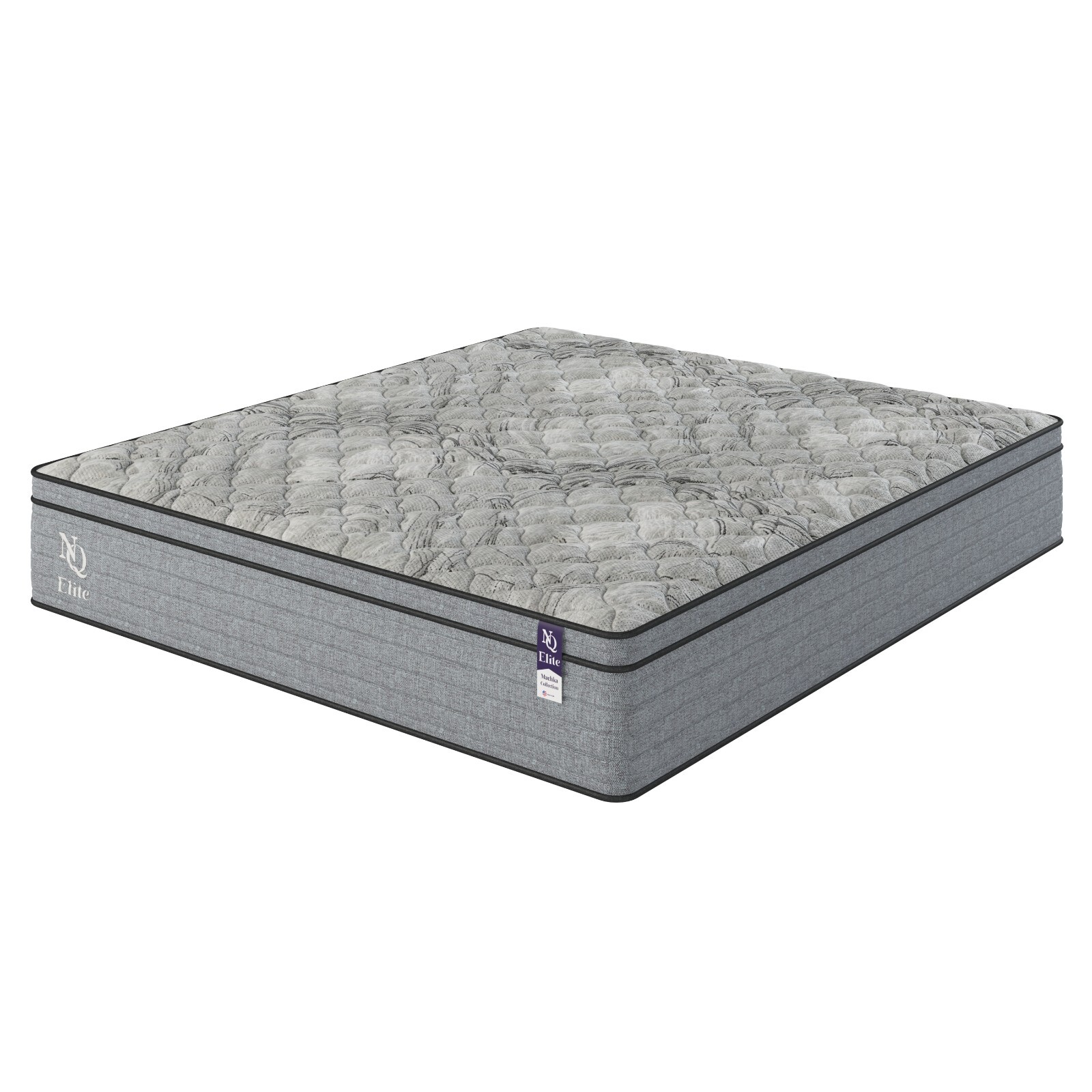 12 Inch Full Size Cooling Gel Memory Foam Hybrid Mattress,Grey+White
