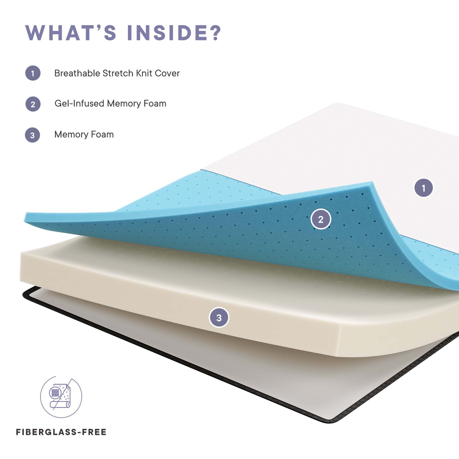 Modway 6” Cooling Gel-Infused Ventilated Memory Foam Narrow Twin Mattress