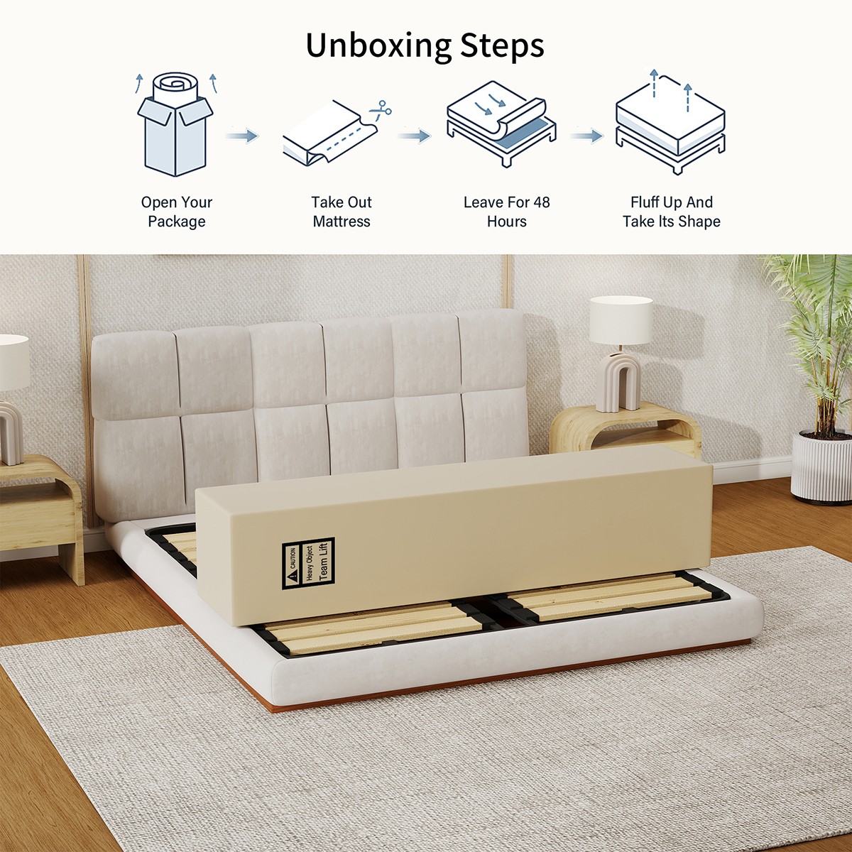 12/14 Inch Gel Memory Foam Hybrid Spring Mattress Twin Full Queen King in a Box
