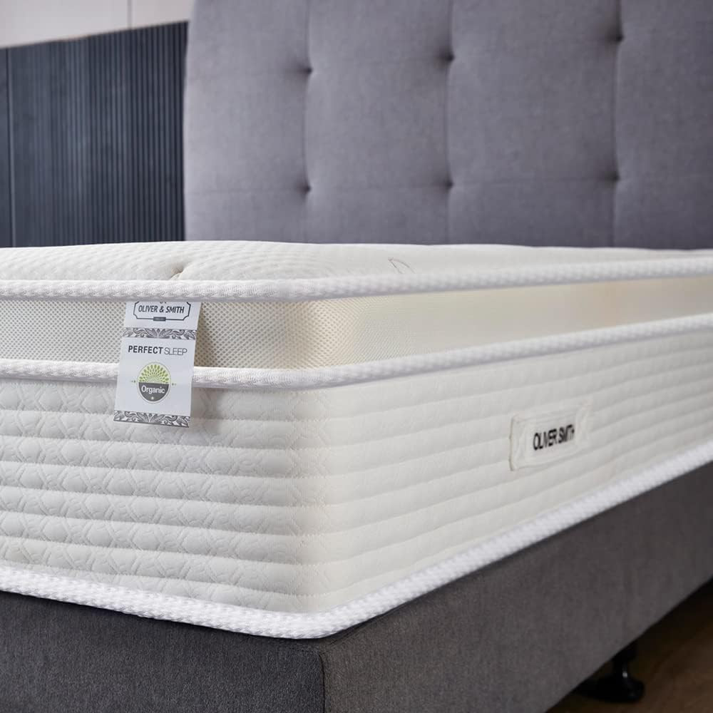 Full Size Mattress – 12 Inch Cool Memory Foam & Spring Hybrid Mattress with Brea
