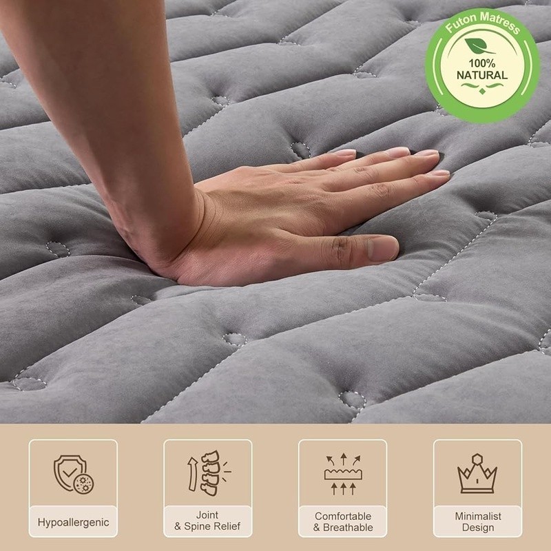 Tatami Folding Mattress High Density Foam Double Sided Guest Sleeping Bed New