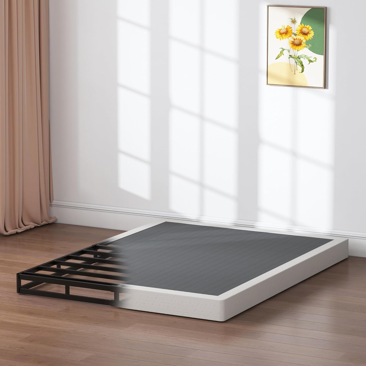 Box Spring Full 3 Inch Heavy Duty Low Profile Metal Box Springs Full Bed Home