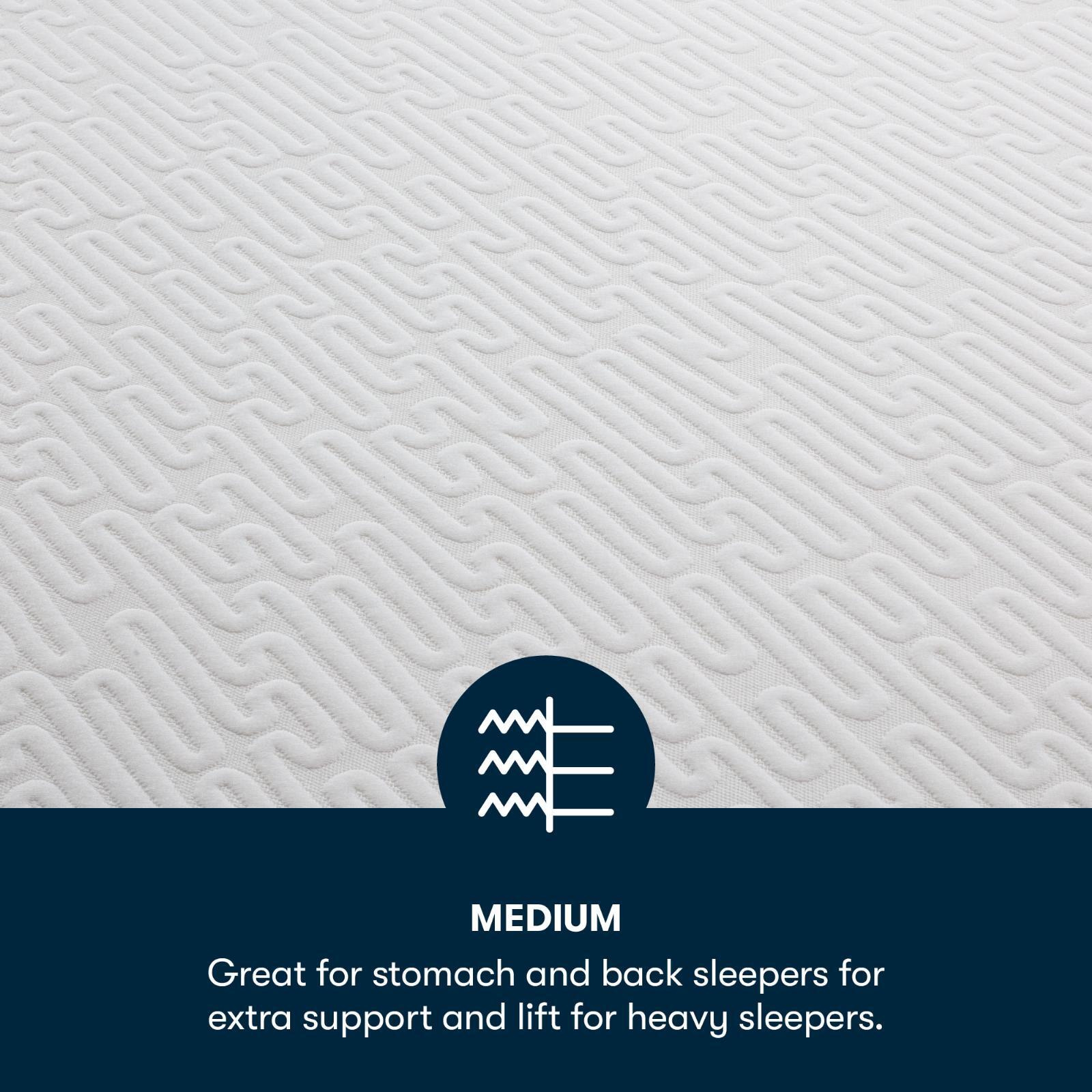 12″ Serta Medium Cooling Gel Memory Foam Mattress In A Box QUEEN SIZE Bedding