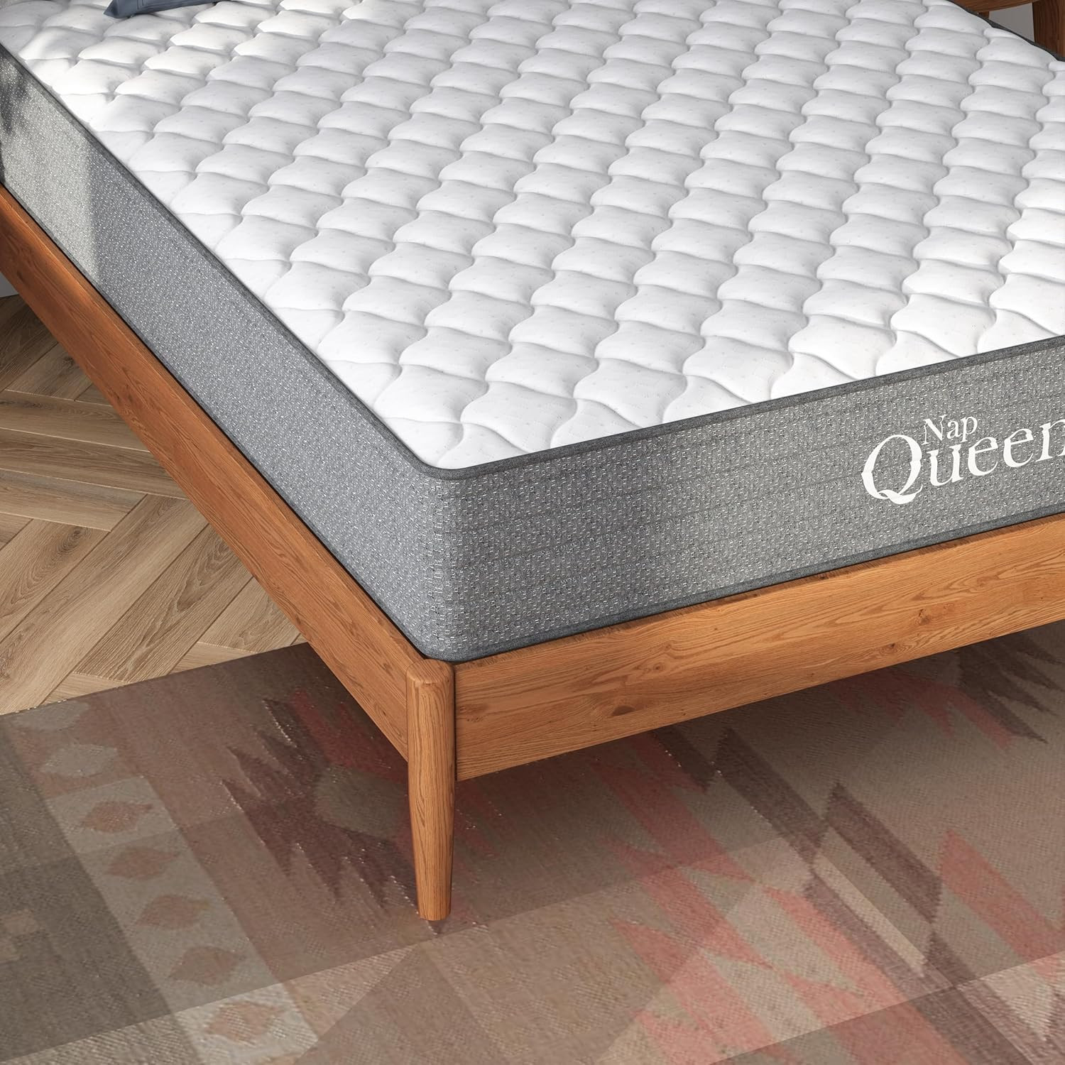 8″ Valeria Hybrid Cooling Gel Memory Foam & Coil Mattress – CertiPUR-US Certifie