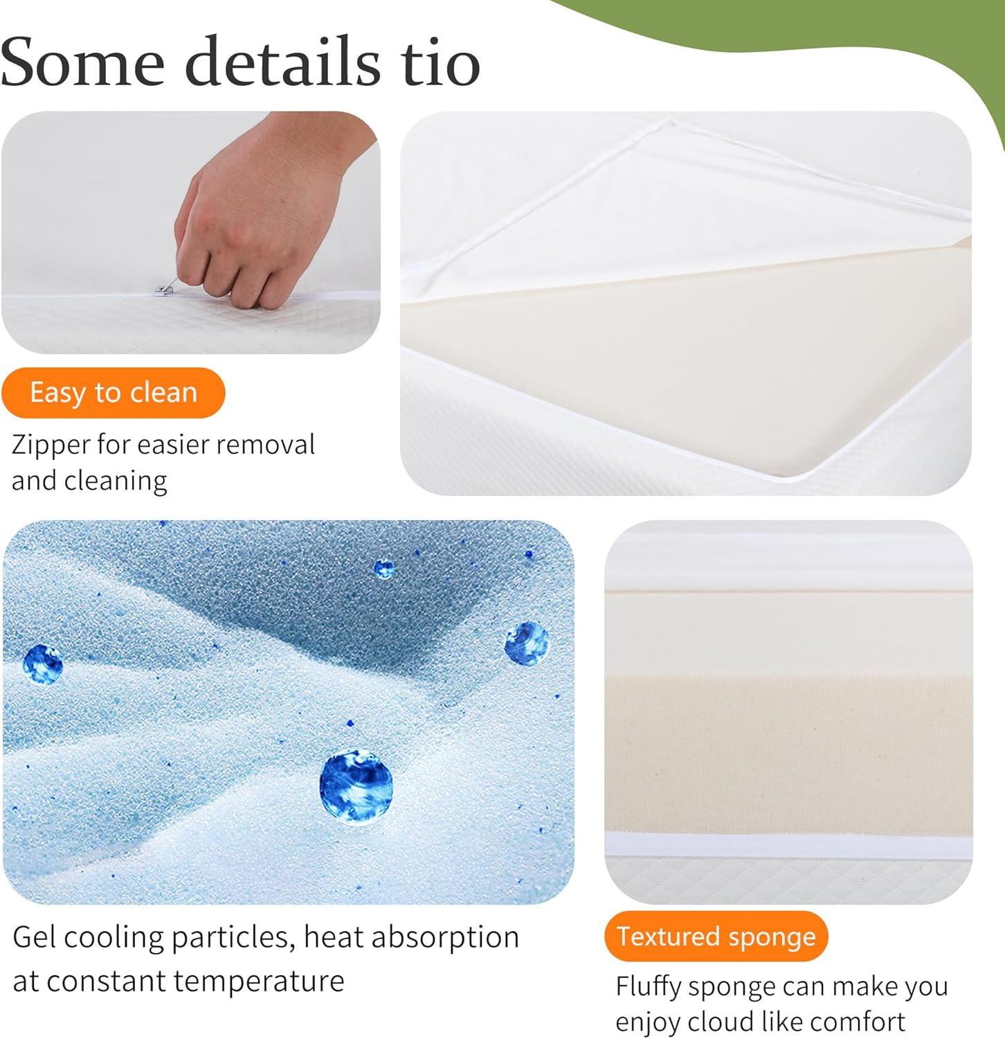 12 Inch Gel Memory Foam Mattress for Cool Sleep & Pressure Relief, Medium Firm S