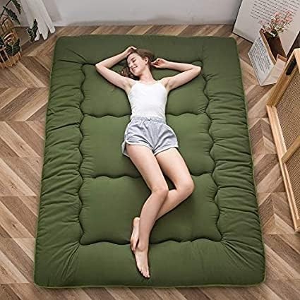 Japanese Floor Mattress Futon Mattress, Foldable Mattress Thicken Tatami Mat Sle