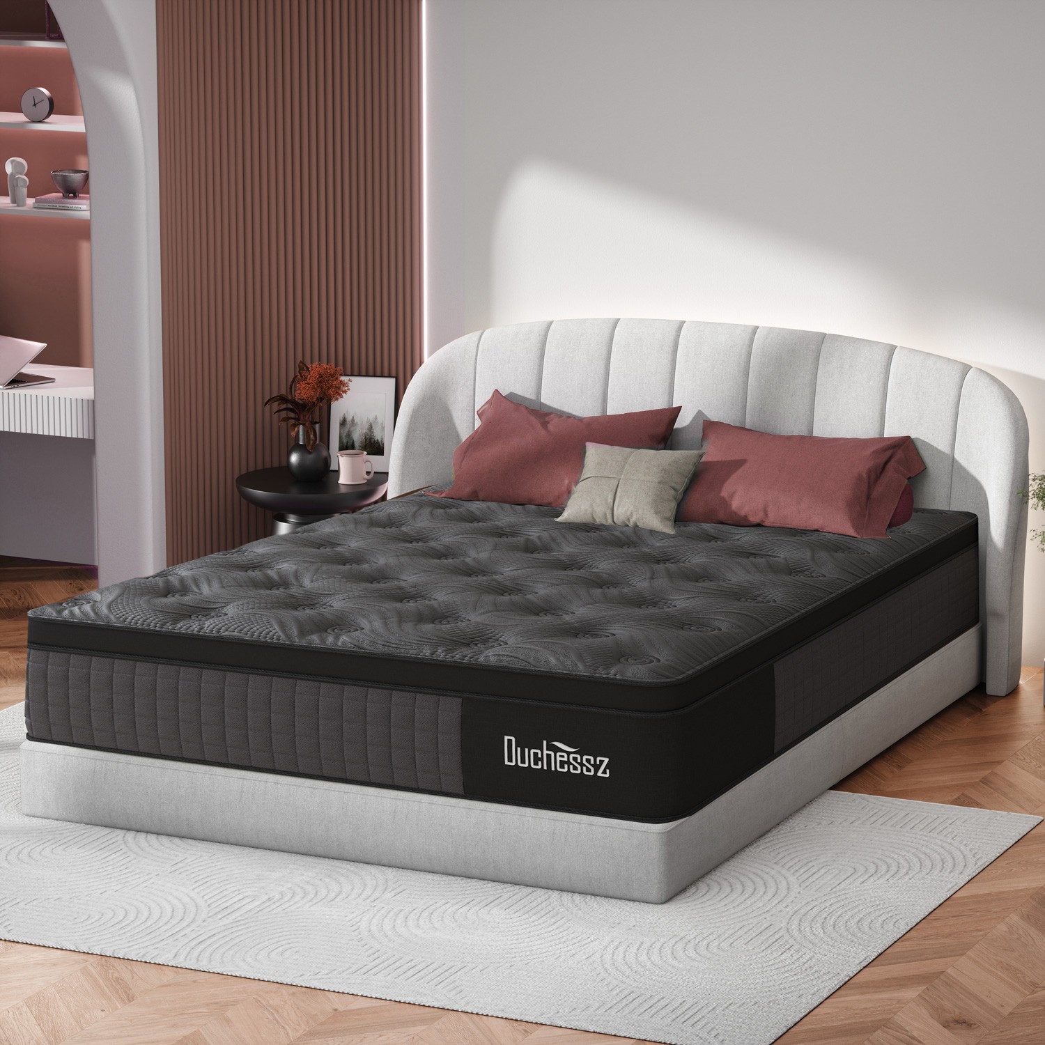 10″ Twin Full Queen King Size Mattress in a Box Hybrid Pocket Spring Memory Foam