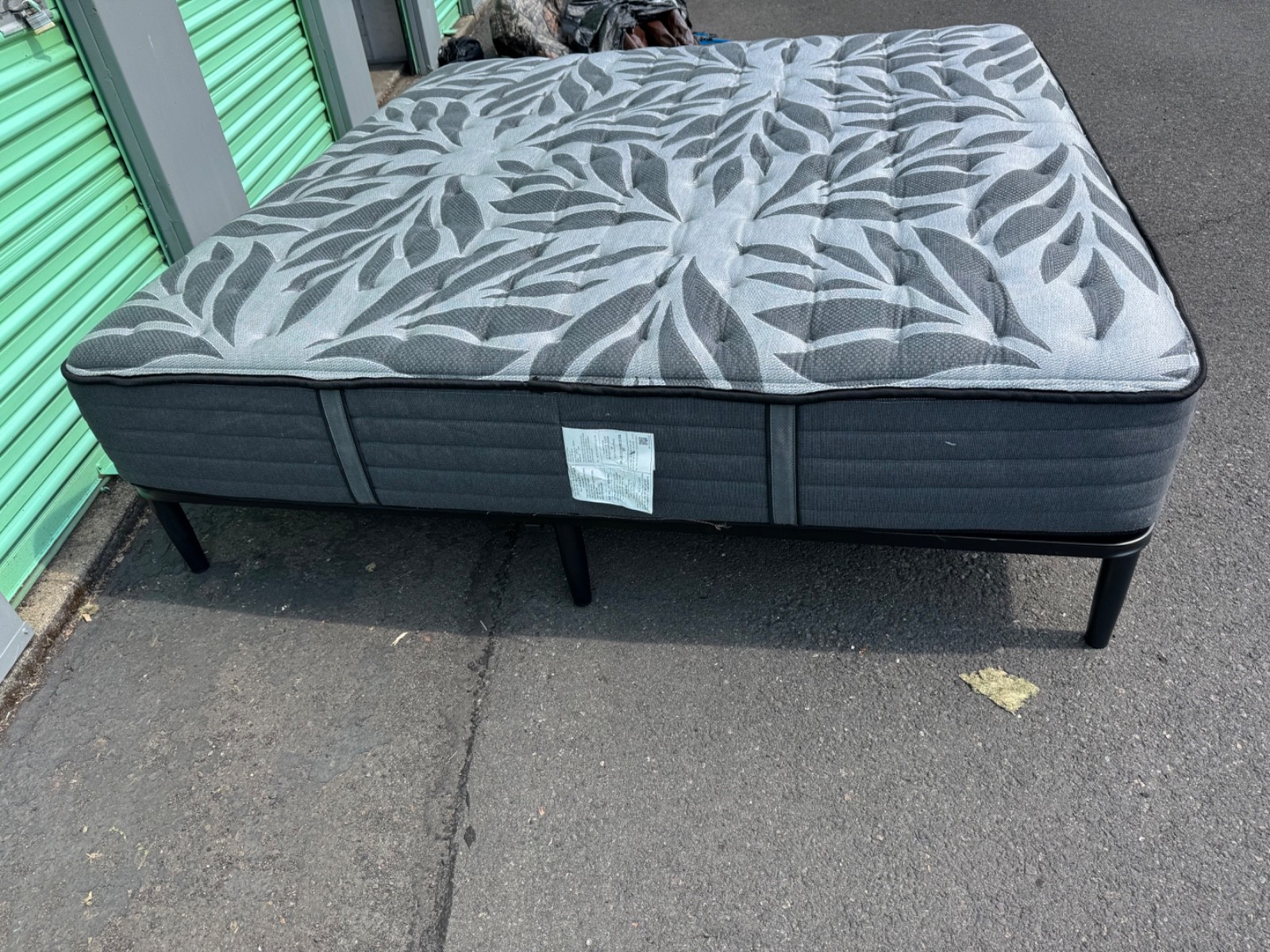 King Sized Mattress and Adjustable Frame included