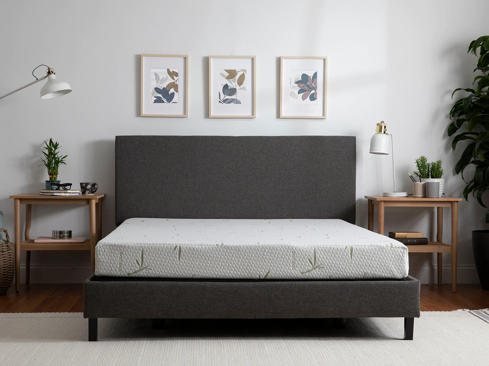 tulo 6″ Comfort Memory Foam Bamboo Pressure Relief Mattress