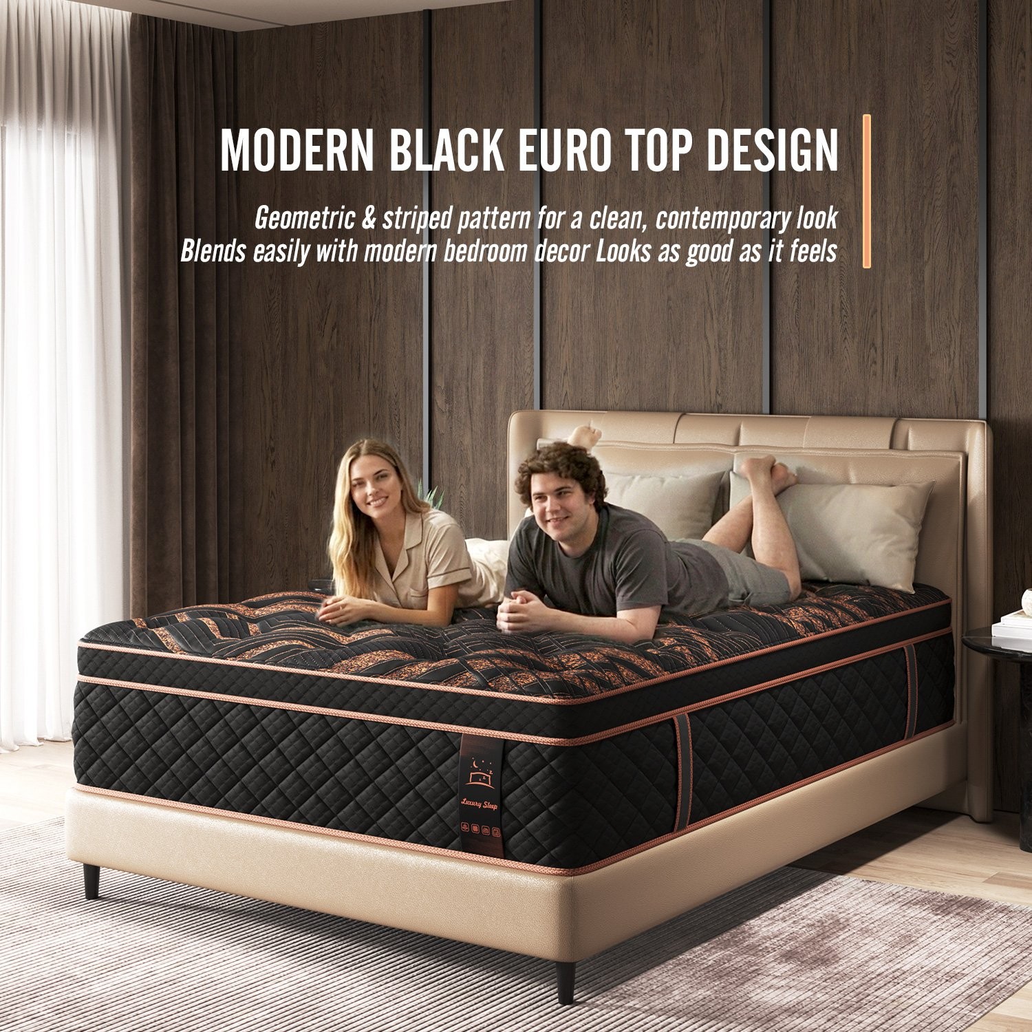 12″ Twin Full Queen King Size Mattress in a Box Hybrid Spring Memory Foam
