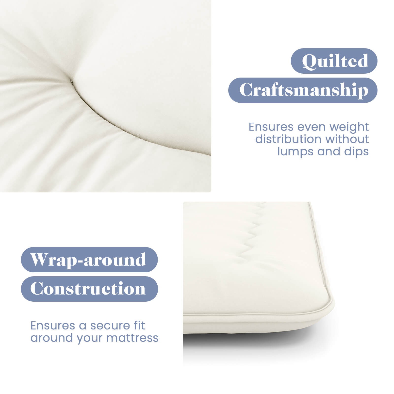 Twin Futon Mattress Japanese Floor Sleeping Pad Washable Cover Carry Bag Beige