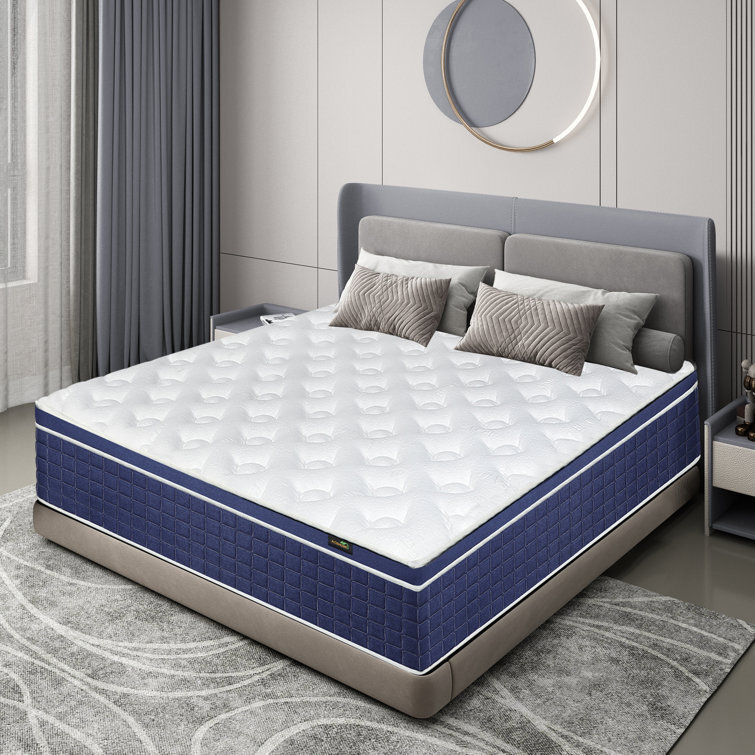 Mattress 10″12″14″ Memory Foam Hybrid Innerspring Twin Full Queen King In Box