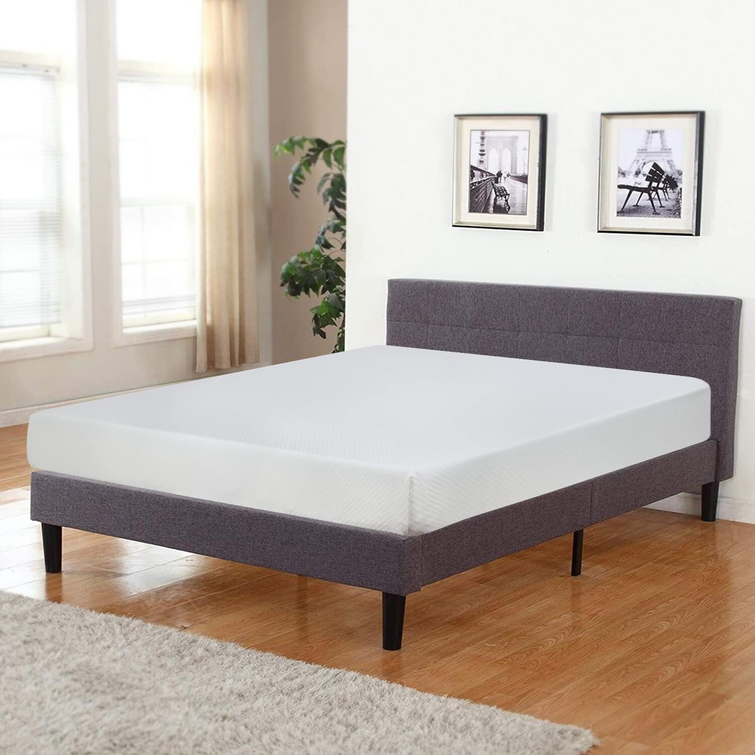 8″ Gel Memory Foam Mattress Twin Full Queen King Mattress Cool Sleep In A Box