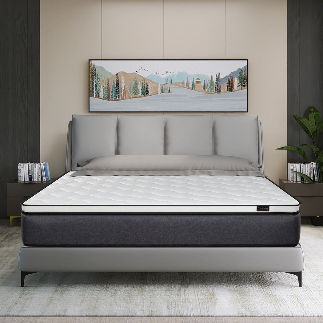 12″ 14″ Mattress Pocket Spring Hybrid Bed Memory Foam Twin Full Queen King Size