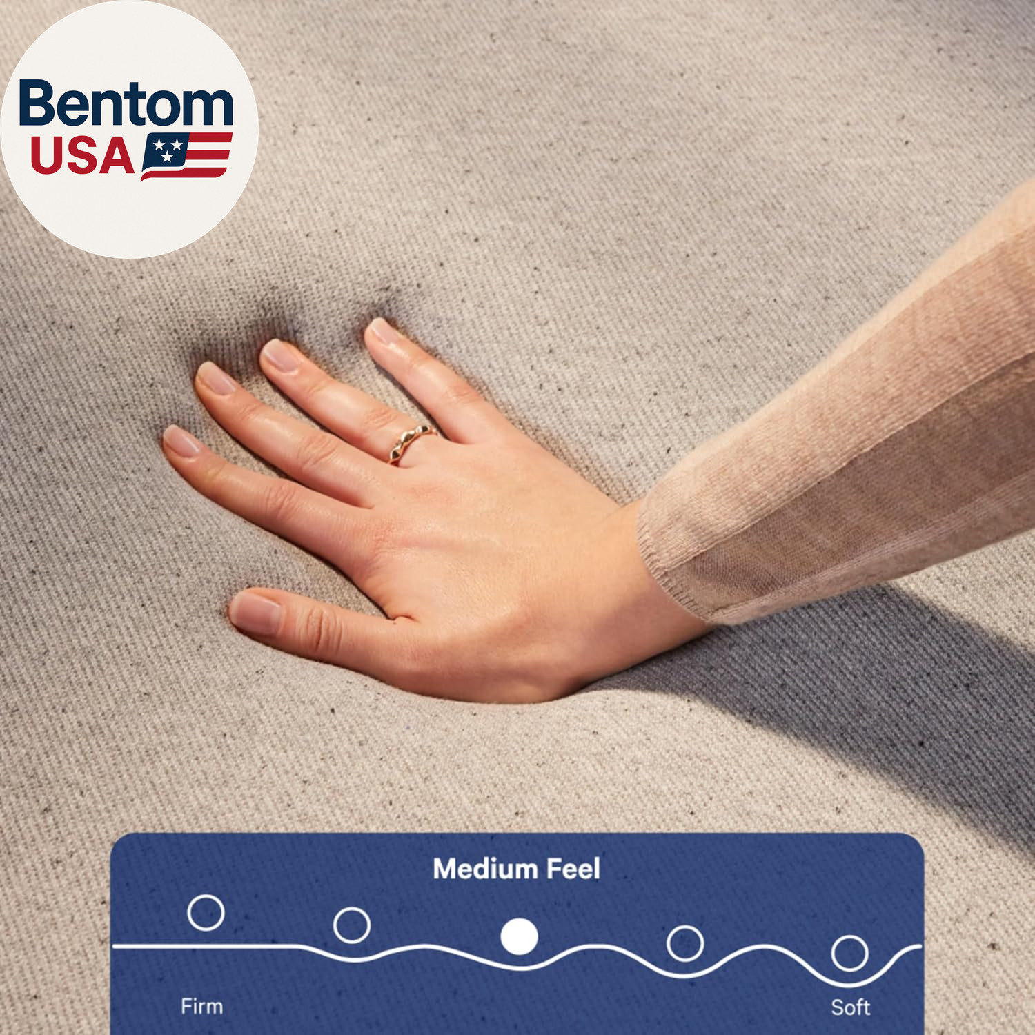 Sleep Element Twin Mattress – Medium Feel – Motion Isolation – Breathable, Cooli