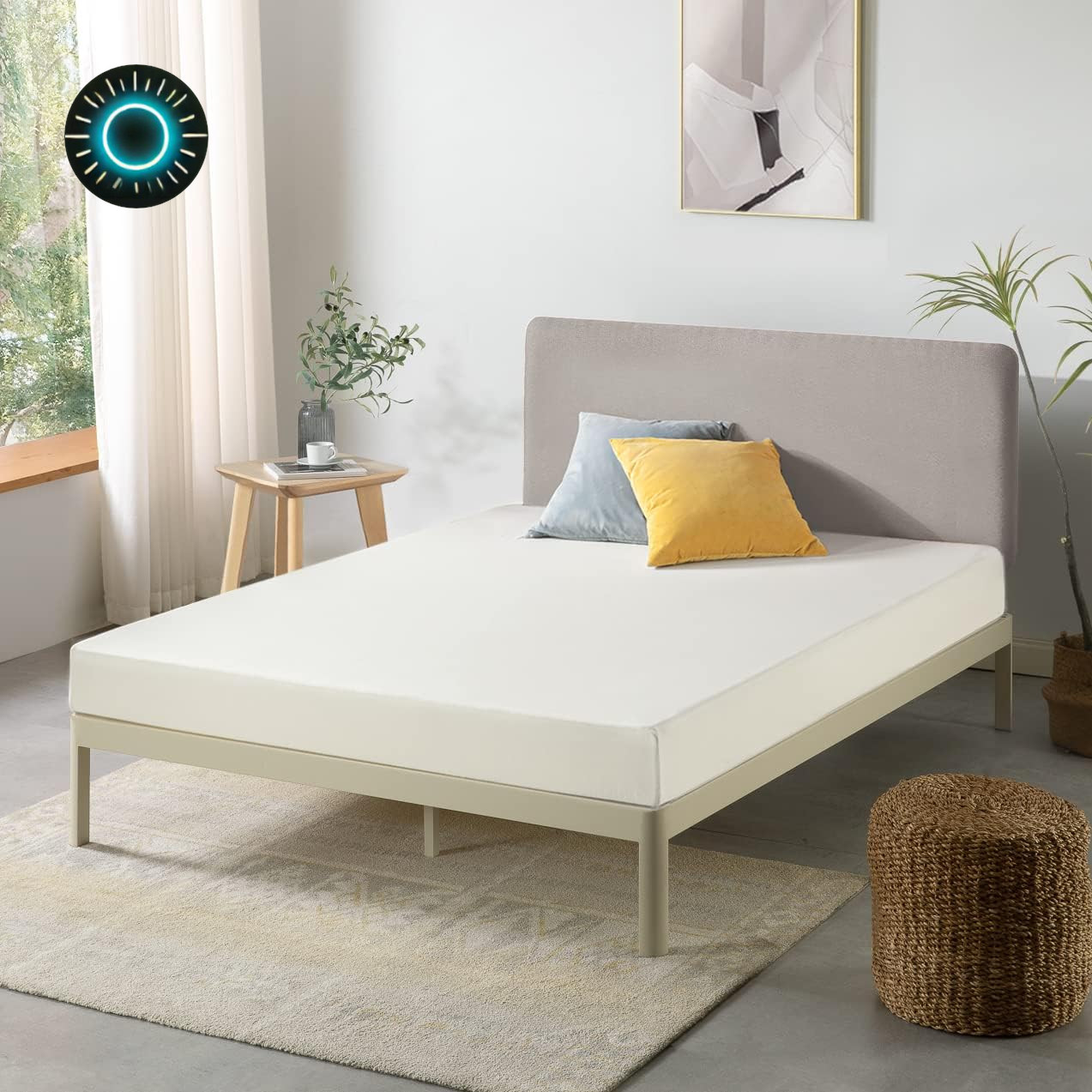Best Price Mattress 6 Inch Queen Short For RV Camper 6 Inch White FREE SHIPPING